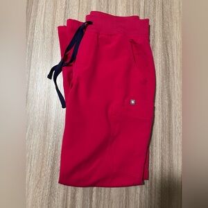 Figs Ultra Rose Yola Scrub Pants